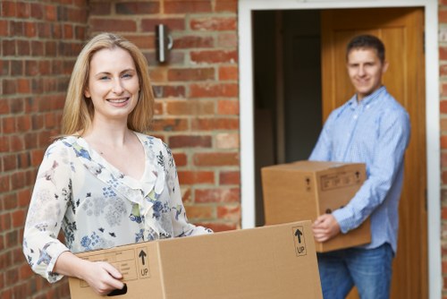 Local removals service vehicle serving Kew and nearby areas