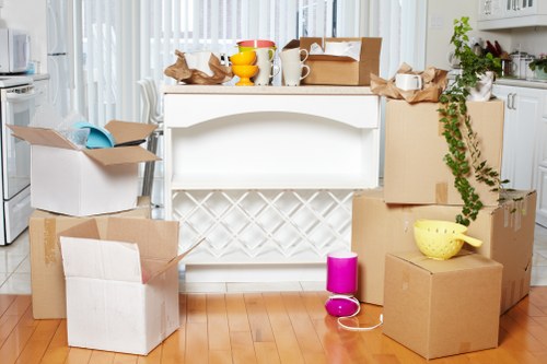 Professional van move for a business relocation in Kew