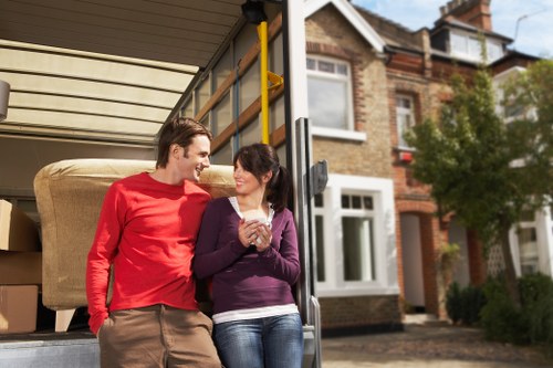 Van loading service for small moves in Kew